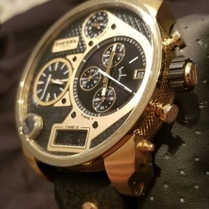 Diesel watch gold and black